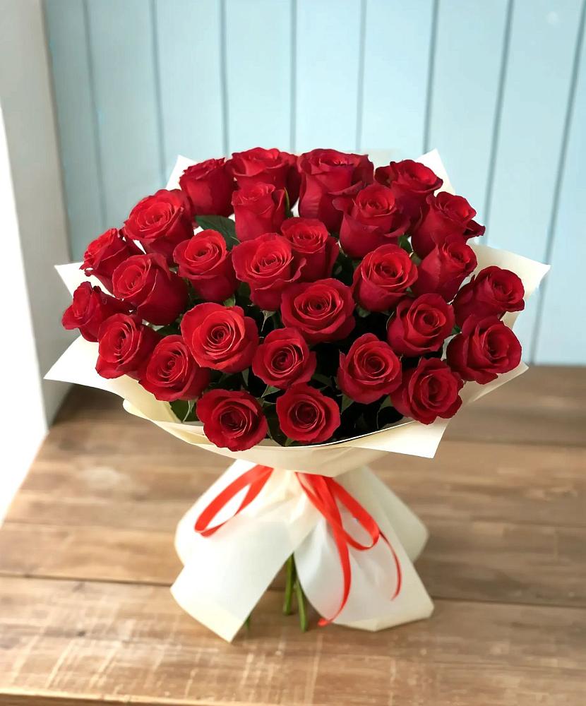 Букет 29 Красных роз в Курьи