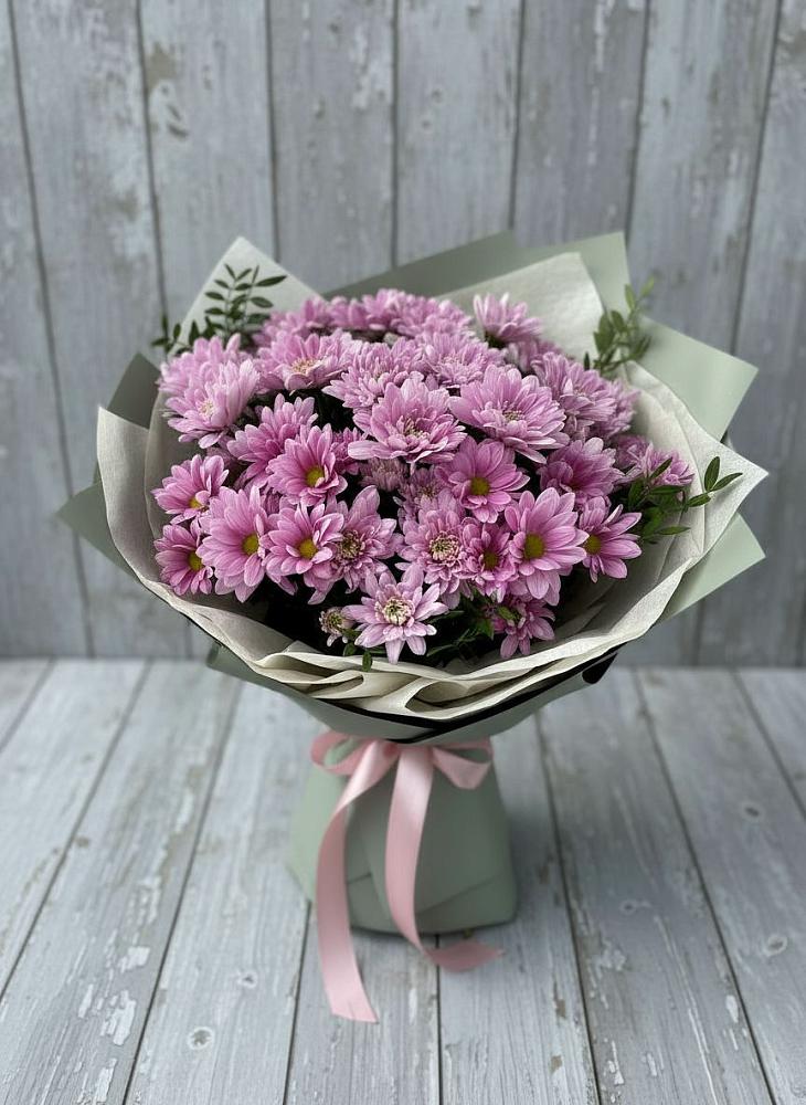 Букет цветов из: Хризантемы в Курьи