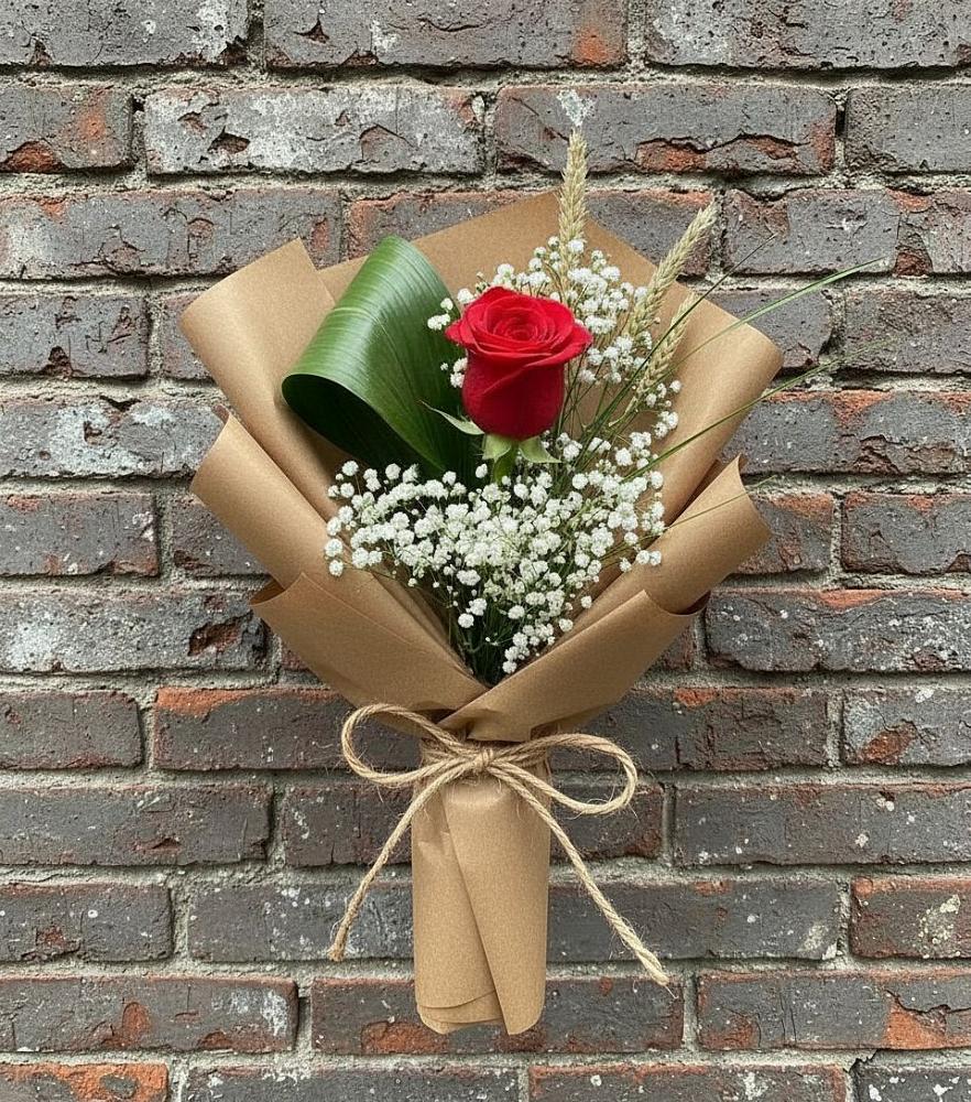 Букет цветов из: Розы в Курьи