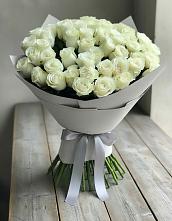 Букет 35 Белых роз в Курьи