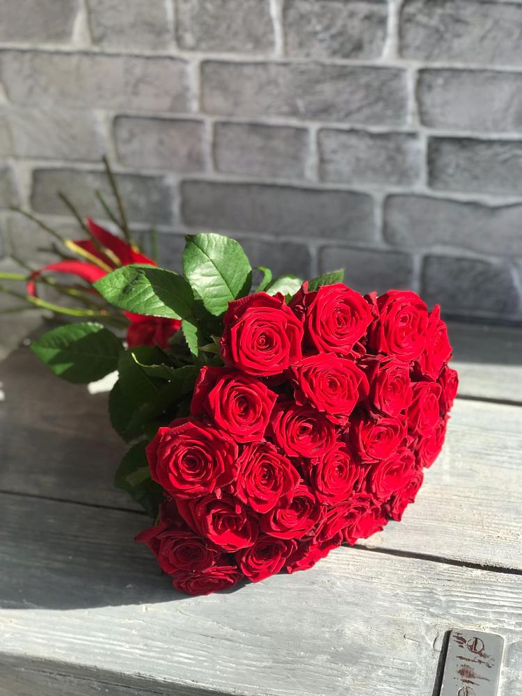 Букет Красные розы Фридом в Курьи