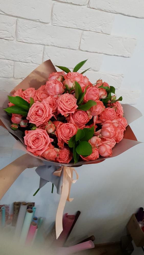 Букет цветов из: Розы в Курьи