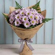 Букет цветов из:  Хризантемы в Курьи