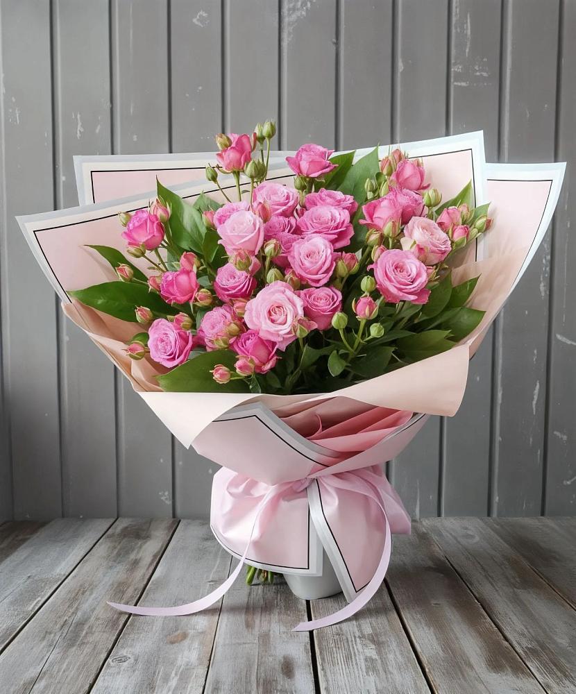 Букет Розовый кустик в Курьи