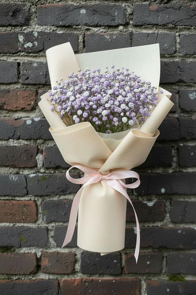 Букет цветов из: Гипсофила в Курьи