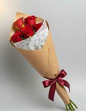 Букет цветов из:  Розы в Курьи