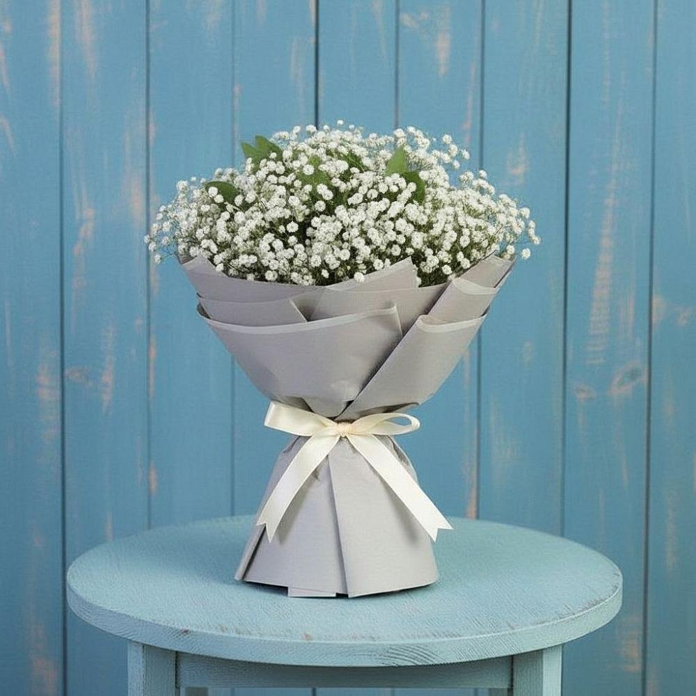 Букет цветов из: Гипсофила в Курьи