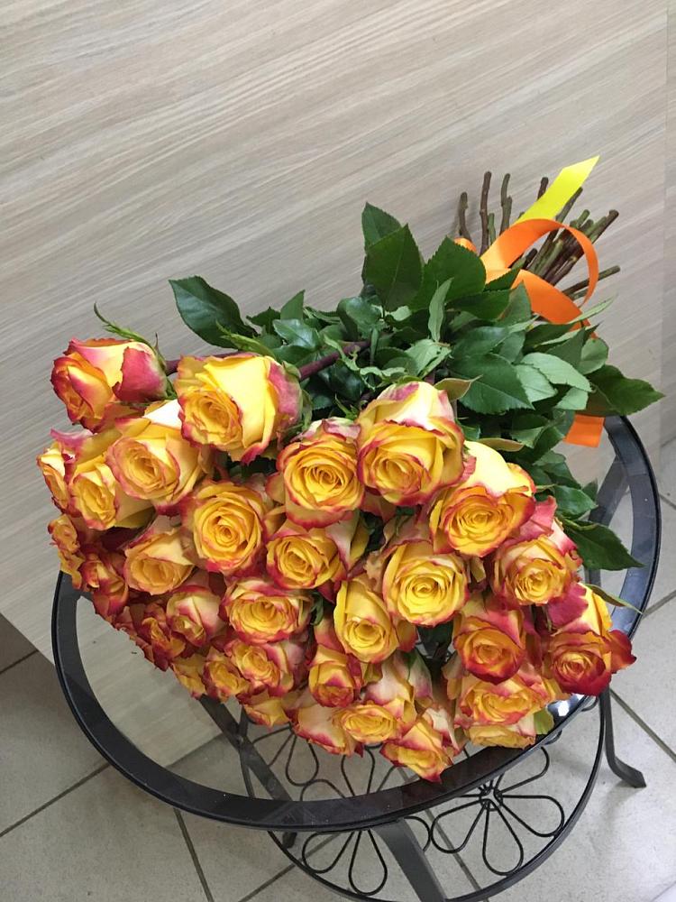 Букет Желтые розы в Курьи