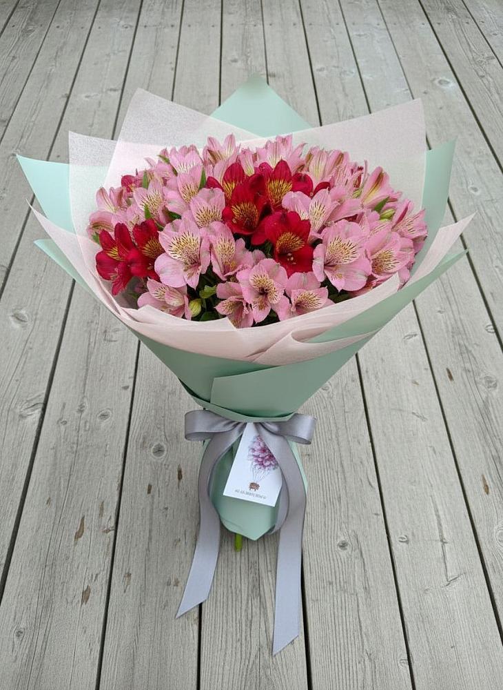 Букет цветов из: Альстромерии в Курьи