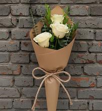 Букет цветов из:  Розы в Курьи