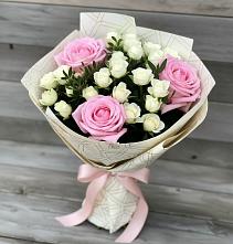 Букет цветов из:  Розы в Курьи