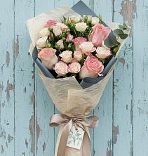 Букет цветов из:  Розы в Курьи