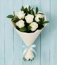 Букет цветов из:  Розы в Курьи