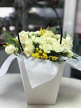 Цветочная композиция из Розы  в Курьи