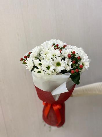 Букет цветов из: Хризантемы в Курьи