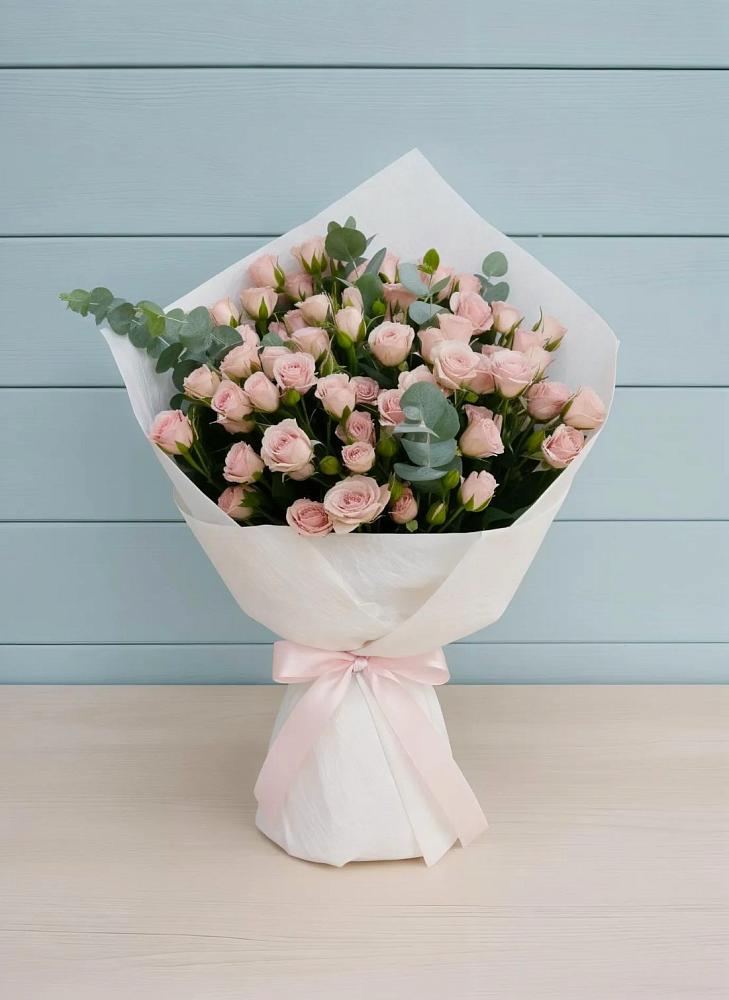 Букет цветов из: Розы в Курьи