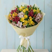 Букет цветов из:  Альстромерии #REPLACE_PRED# Курьи