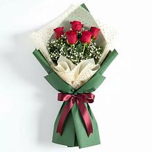 Букет цветов из:  Розы в Курьи
