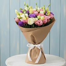 Букет цветов из:  Лизиантусы в Курьи