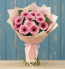 Букет цветов из:  Герберы в Курьи