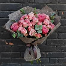 Букет цветов из:  Розы в Курьи