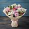 Букет цветов из: Хризантемы, Альстромерии и Розы в Курьи